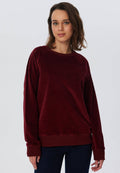 Organic Corduroy Sweatshirt: Womens