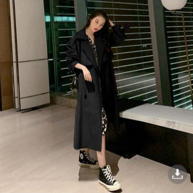 Women's Short Trench Coat - Early Spring and Autumn Jacket