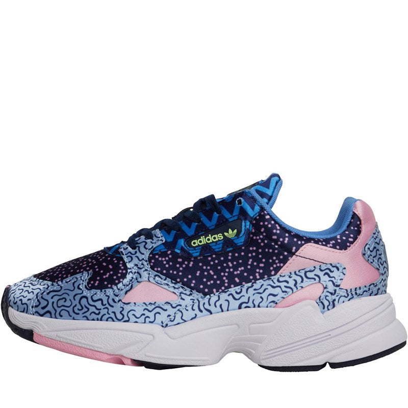 Adidas Falcon Out Loud Trainers Graphic Print UK 3.5 EU 36 Sneakers
