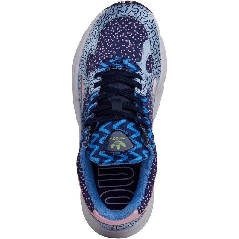 Adidas Falcon Out Loud Trainers Graphic Print UK 3.5 EU 36 Sneakers