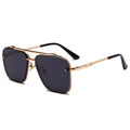 Vintage Metal Frame Sunglasses - Retro Unisex Sunglasses