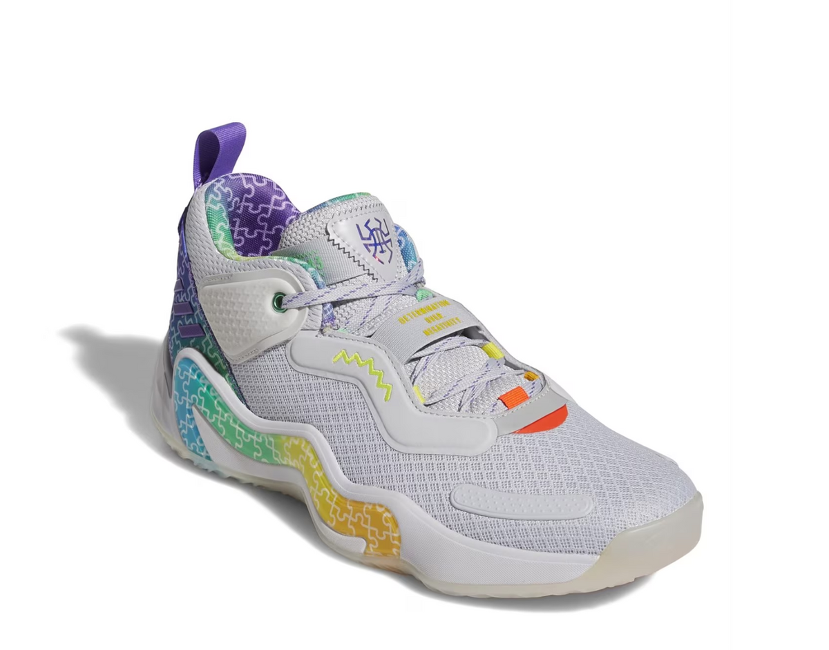 Adidas D.O.N. Issue 3 Mens Basketball Shoes UK 7.5 EU 41.5 Trainers