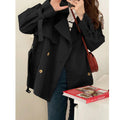 Women's Short Trench Coat - Early Spring and Autumn Jacket