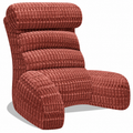 Reading Pillow for Bed Back Support Cuddle Cushion Sitting Upright Comfort Support-Orange Red
