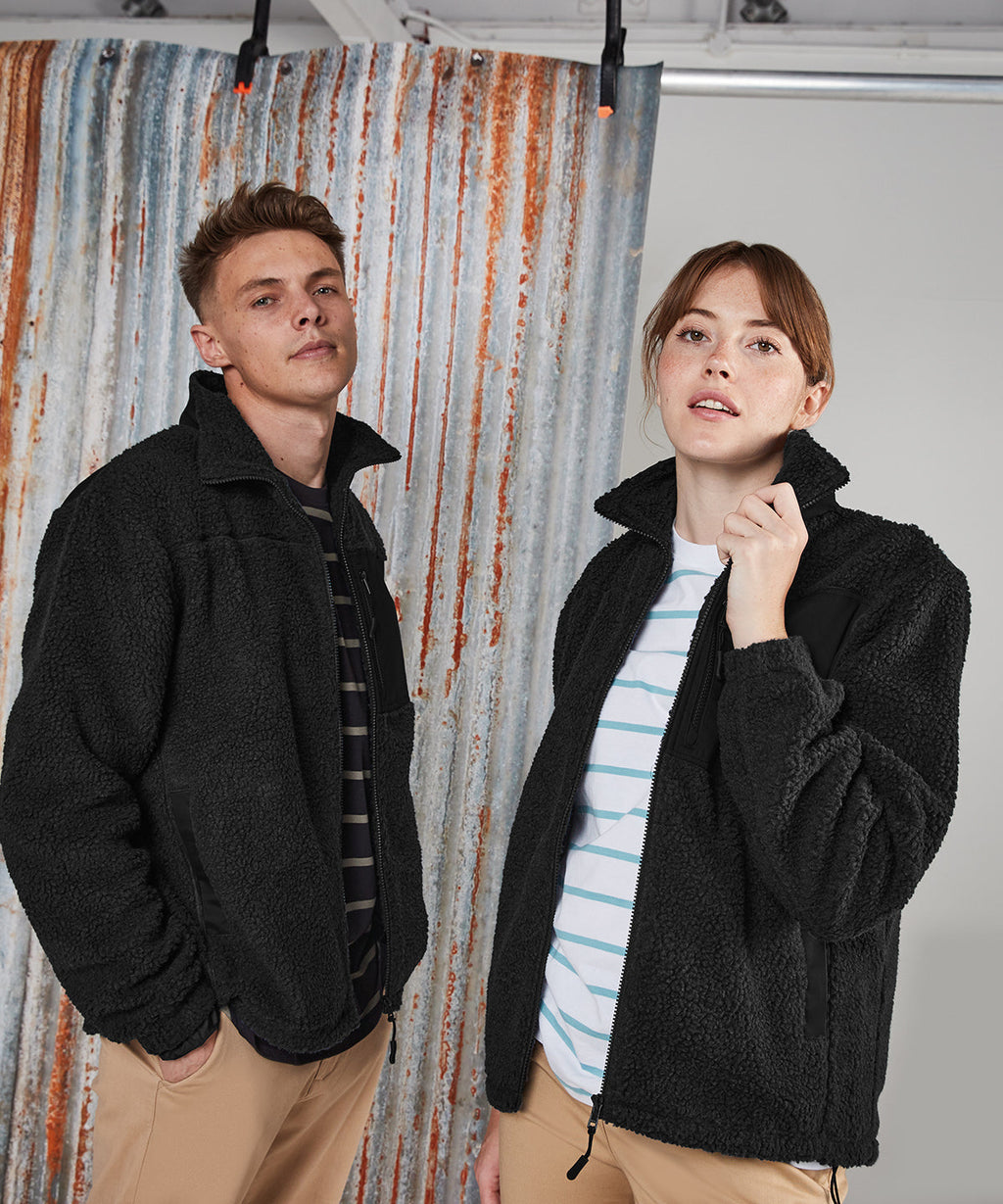 Recycled Polyester Sherpa Fleece