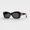 Medusa Sole Sunglasses Black