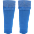 Sock Stack Blue Youth Size Kids Leg Sleeve Socks Fits Over Calf Shin Pads Compression