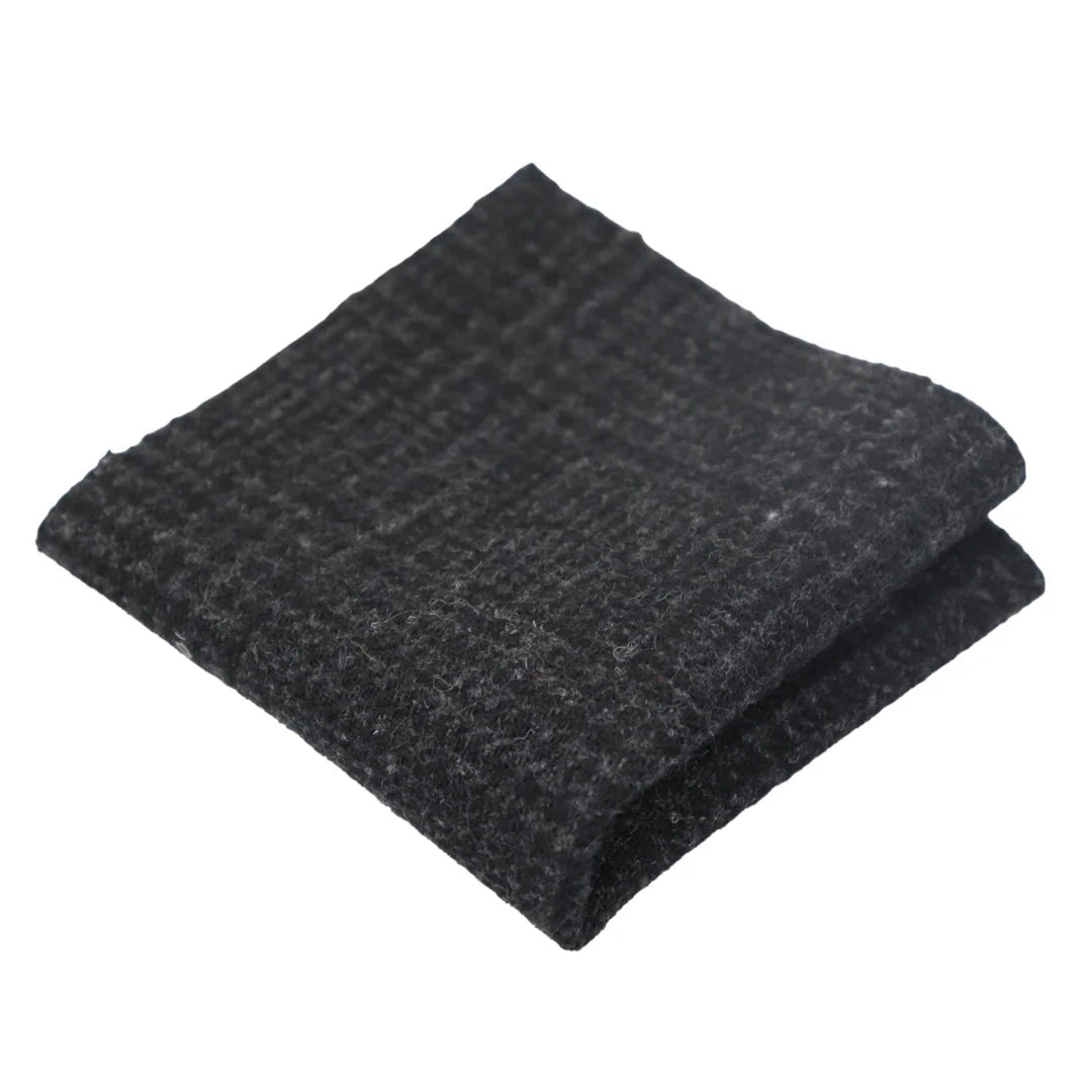 Men's Tweed Herringbone Tie & Pocket Square Set