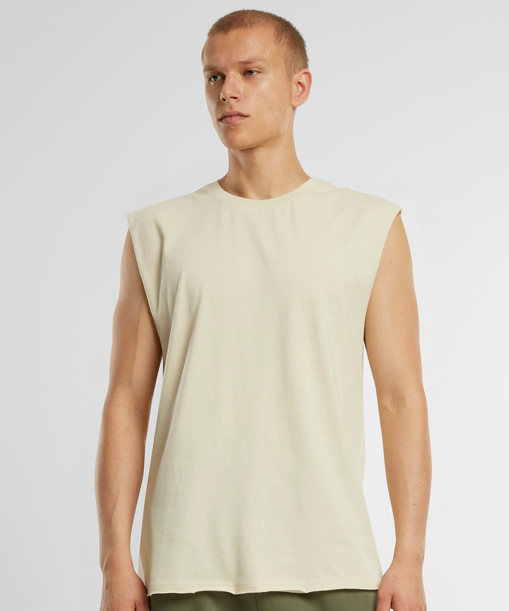 Organic Sleeveless T-shirt: Mens