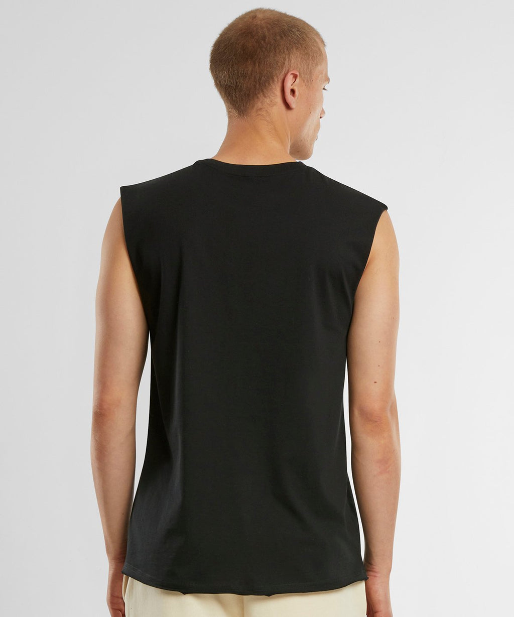 Organic Sleeveless T-shirt: Mens