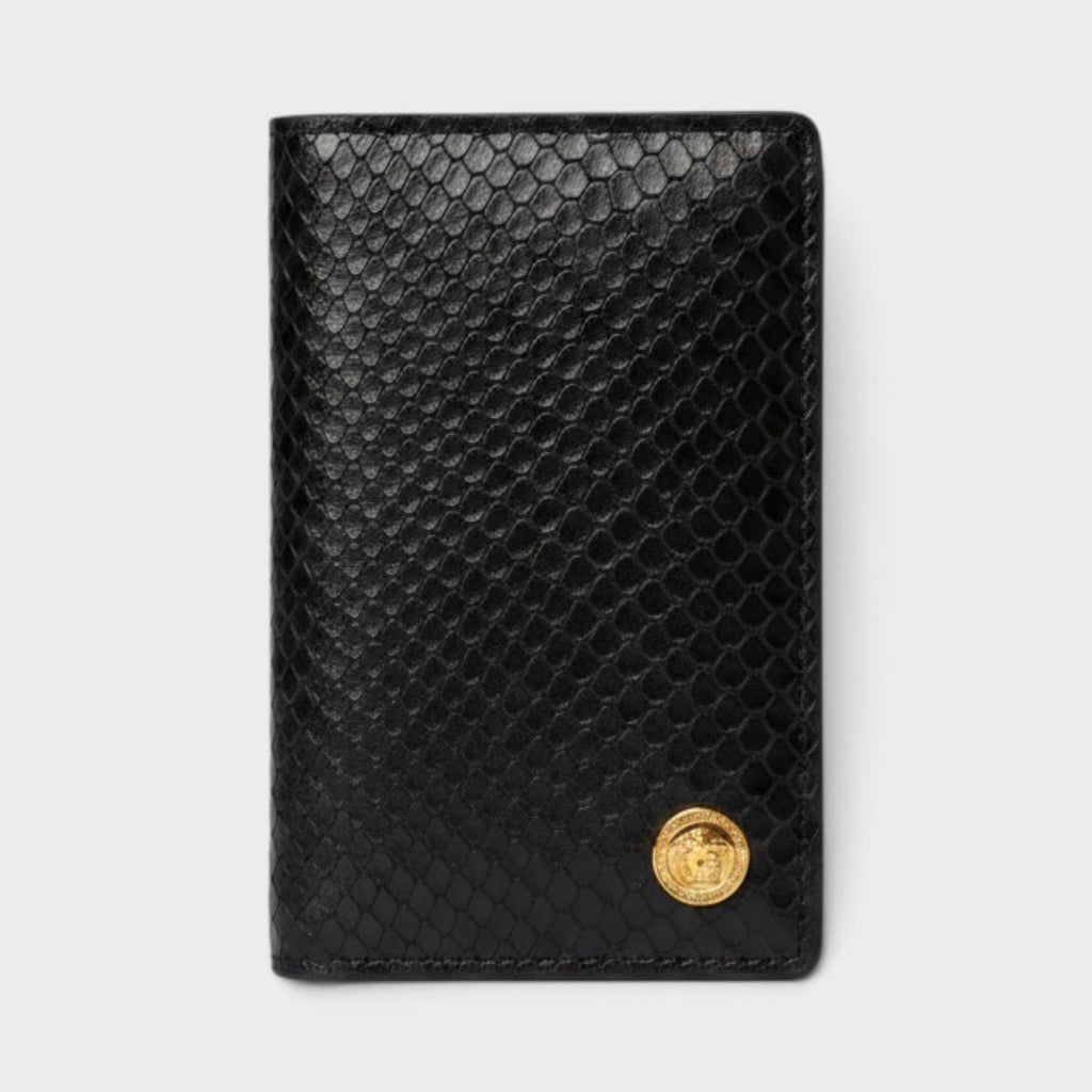 Medusa Bi-fold Wallet Ayer Printed Black