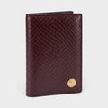 Medusa Bi-fold Wallet Ayer Printed Maroon Brown