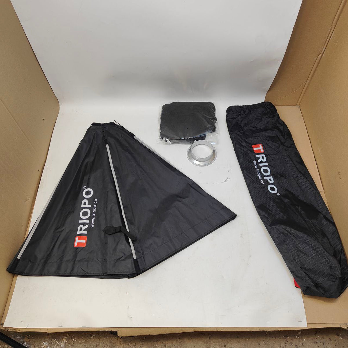 Triopo 120cm Octagon Softbox Umbrella with Grid Photo Studio Spare Parts