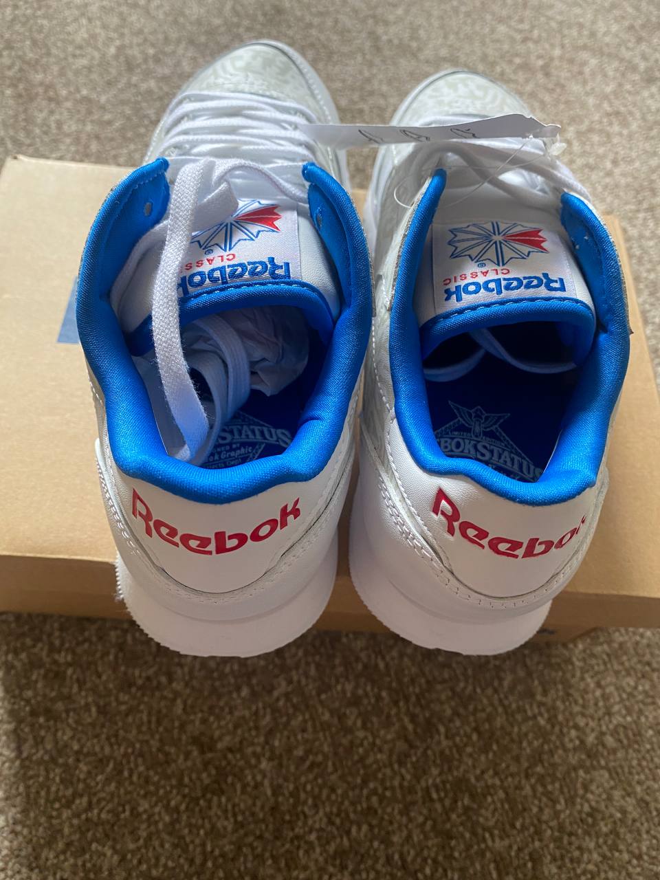 Reebok Classic Leather Womens Trainers Limited Edition Sneakers UK 4.5 EU 37.5