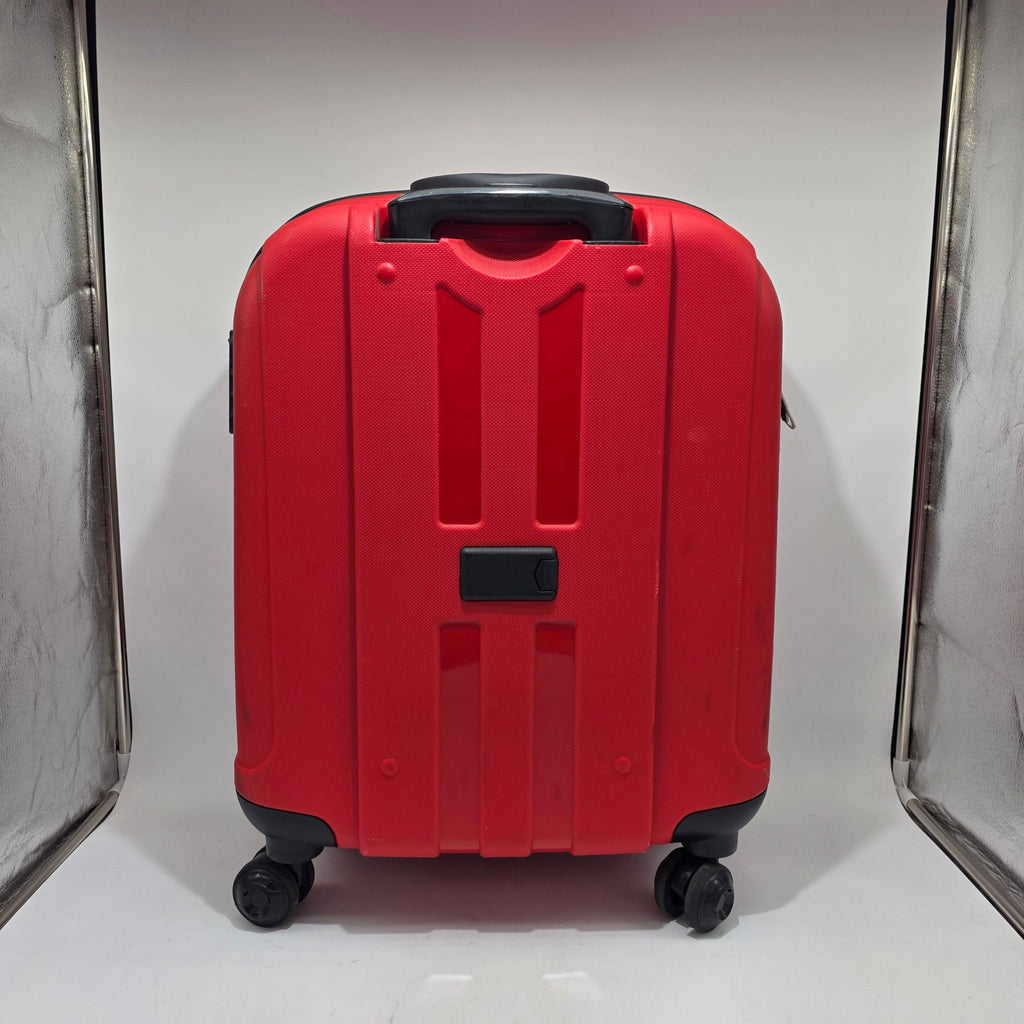 Hard Shell Suitcase 58cm Red 45L 4 Spinner Wheels Combination Lock Luggage ivs