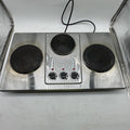 Electric Hob 2700W Infrared Triple Burner Portable Hot Plates Cooking CUSIMAX