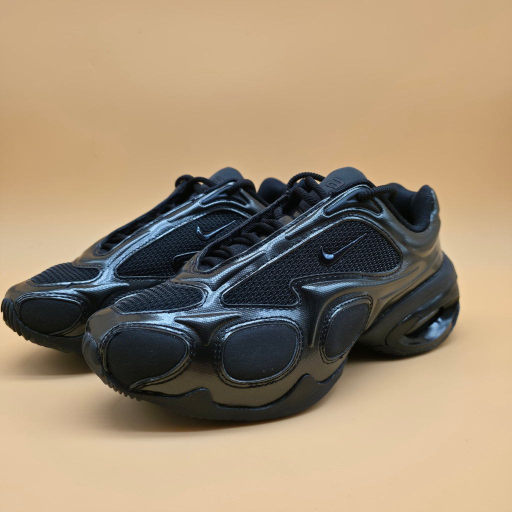 Nike Air Max Muse Womens Trainers Triple Black Metallic Silver