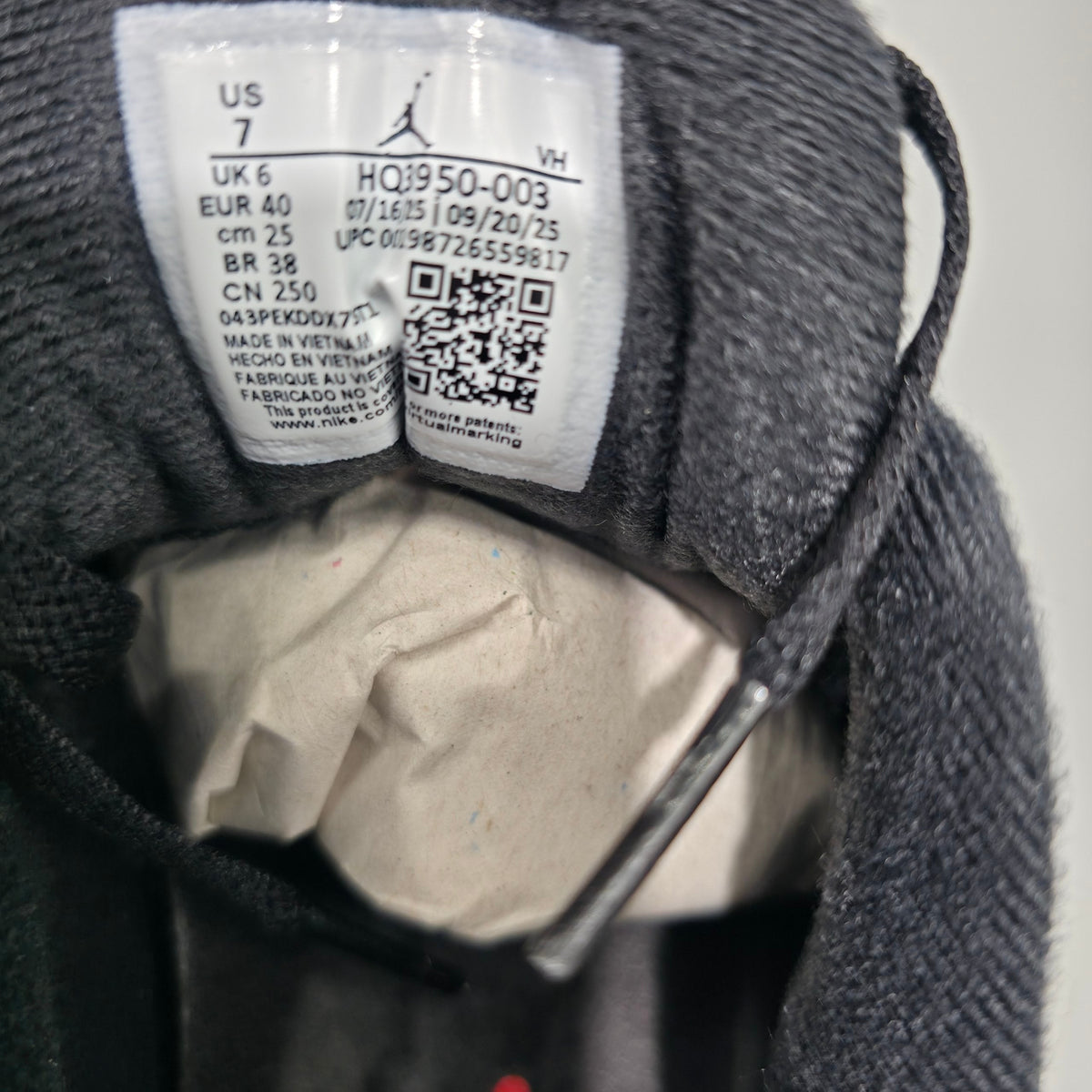Air Jordan MVP 92 Men’s Trainers Black Infrared 23 HQ3950-003