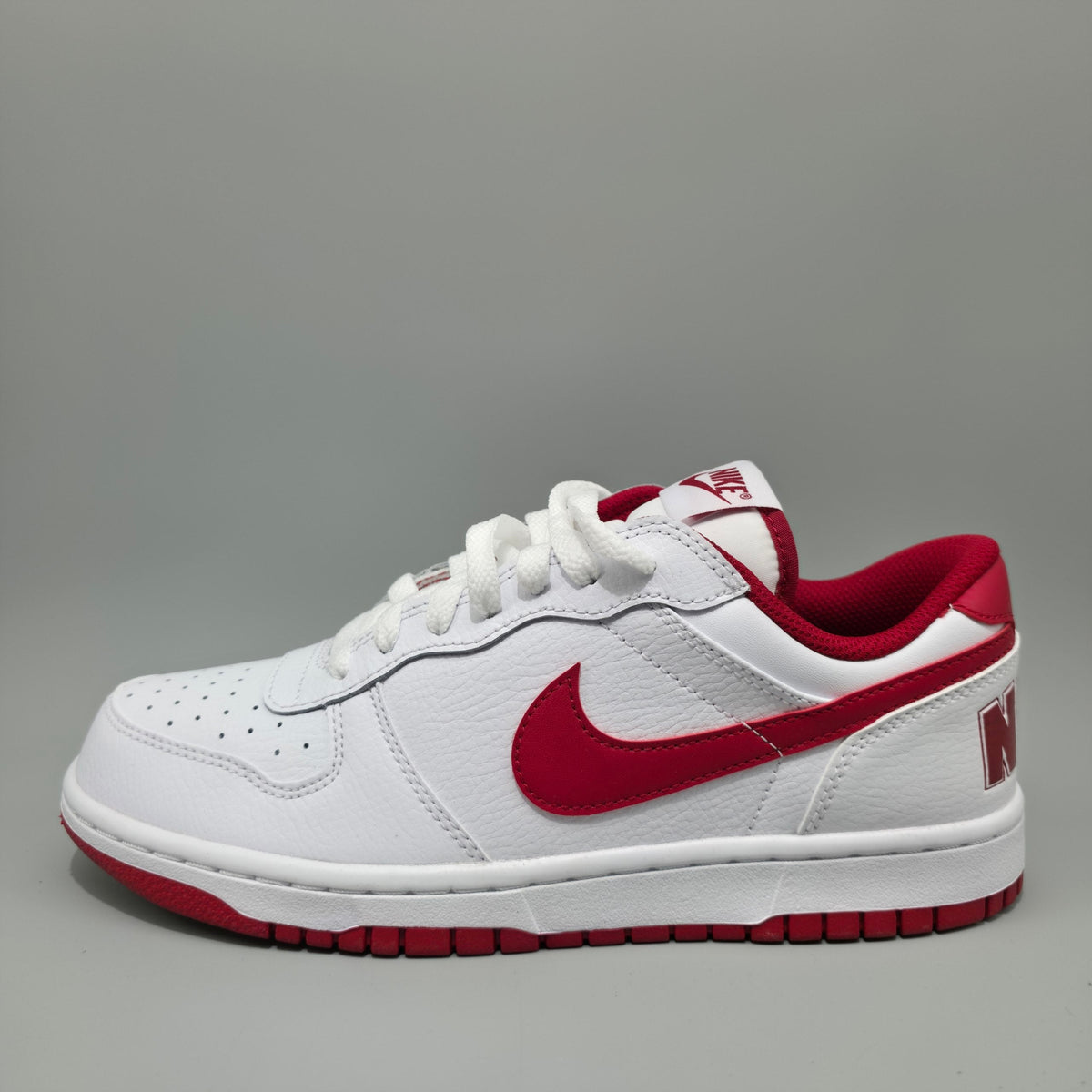 Nike Big Low Men’s Trainers White Gym Red 355152-150