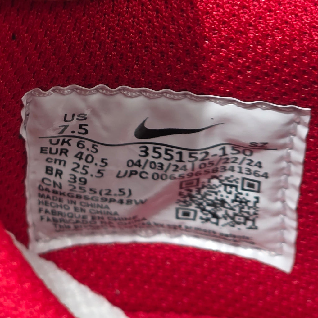 Nike Big Low Men’s Trainers White Gym Red 355152-150