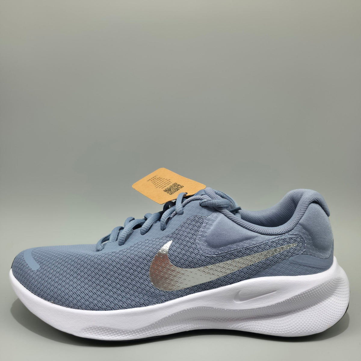 Nike Revolution 7 Men’s Running Trainers Blue Silver FB2207-403