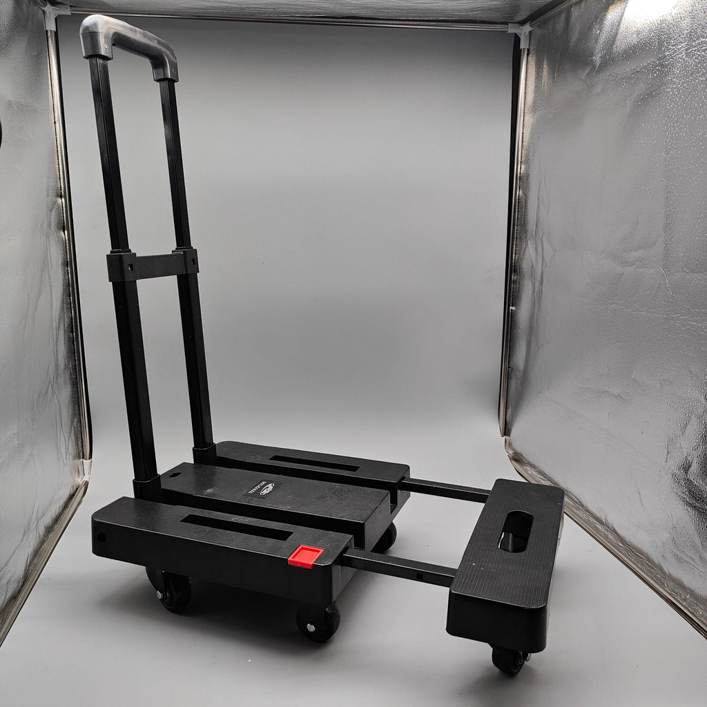 Folding Sack Truck Hand Trolley 230kg 6 Wheel Dolly Luggage Cart Bungee SOLEJAZZ