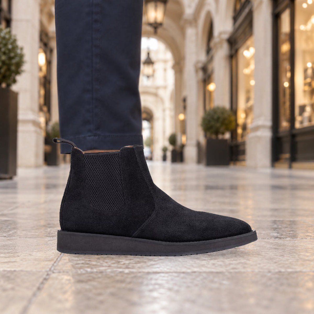 MAYFAIR Suede Chelsea Boots
