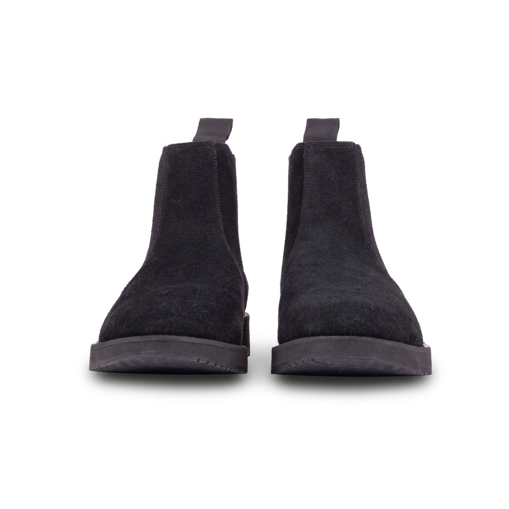 QUIVE London Mayfair Suede Chelsea Boots