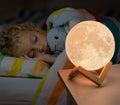 Moon Lamp 15cm 3D LED Light Wireless Moon Model Night Light Beam Lamp