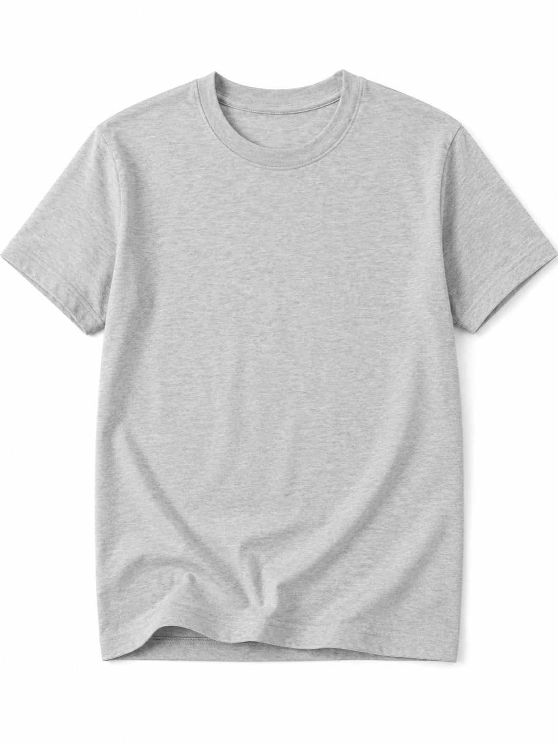 Pack of 2 Kids Cotton Crew Neck T-Shirts, Short Sleeve Tops for Boys and Girls
