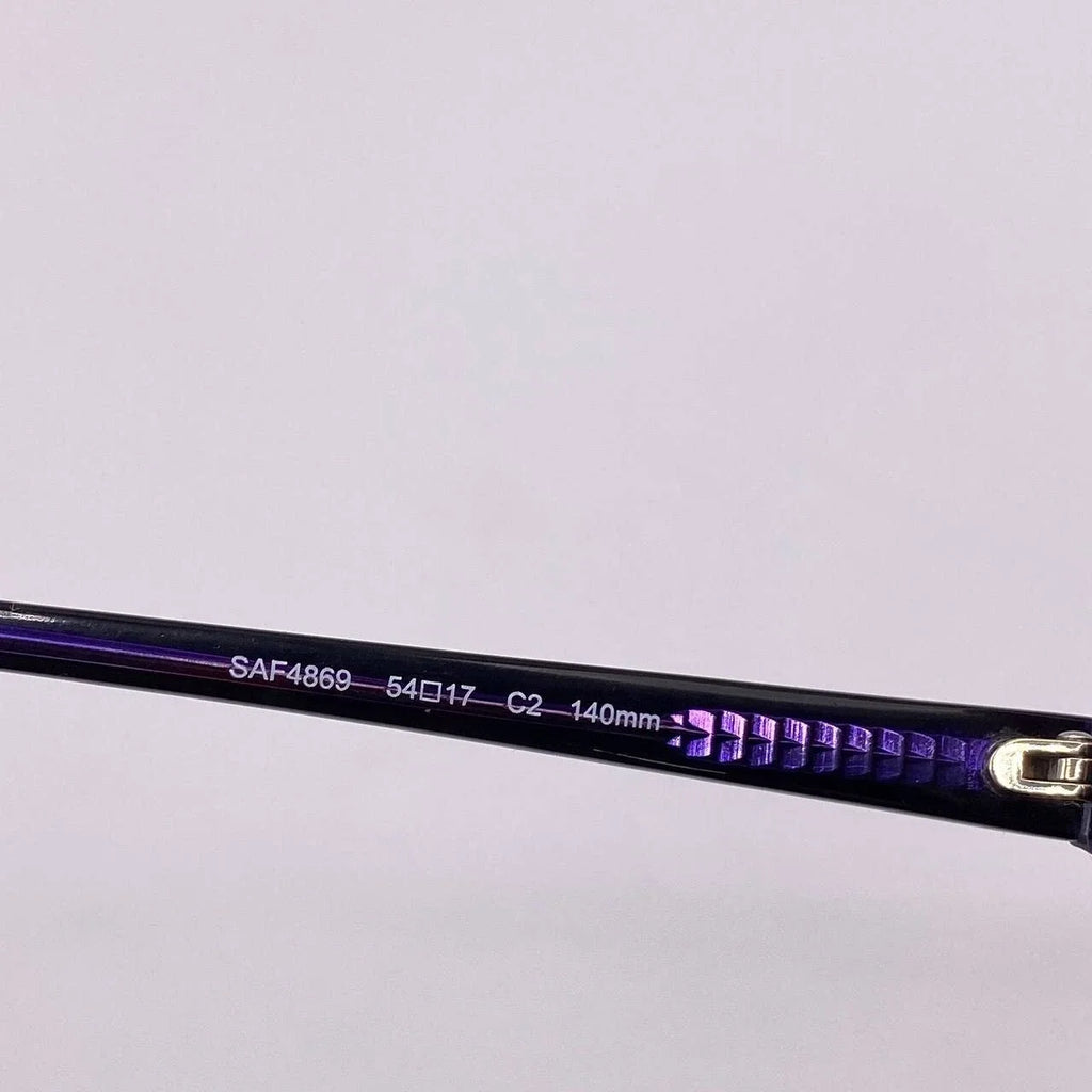 Sunglasses Alain Afflelou SAF 4869 Black Purple Frame