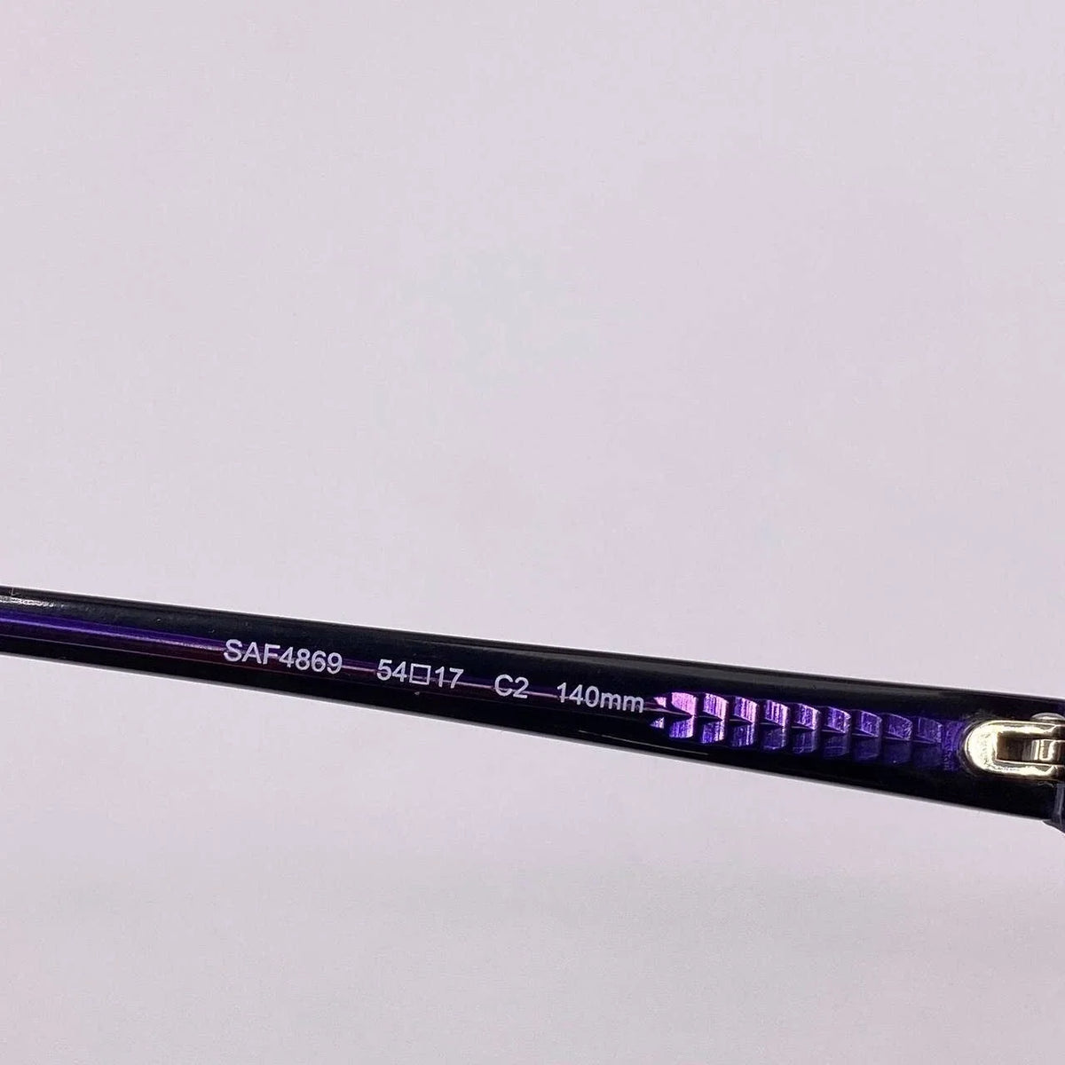 Sunglasses Alain Afflelou SAF 4869 Black Purple Frame