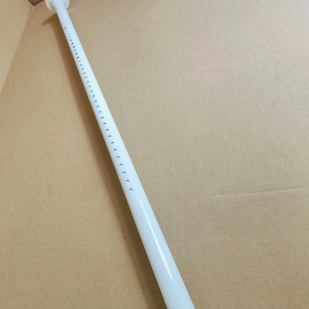 Shower Curtain Rail Tension Rod No Drill 110-165cm Anti Slip Extendable Aiitomg
