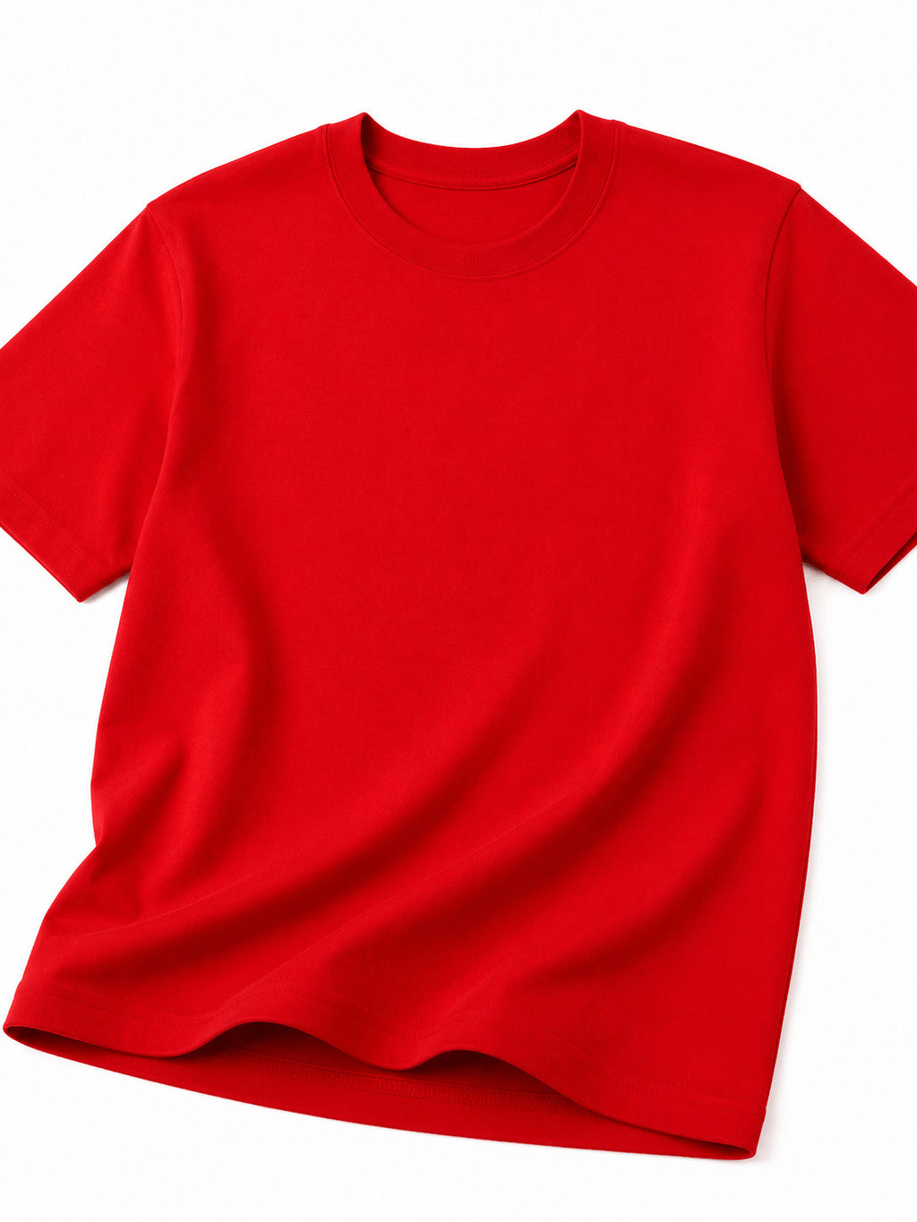 Pack of 2 Kids Cotton Crew Neck T-Shirts, Short Sleeve Tops for Boys and Girls
