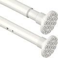 Shower Curtain Rod No Drill Extendable Anti Slip Rail Bathroom Balcony Aiitomg