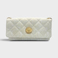 Medusa Head Medium Shoulder Bag Beige