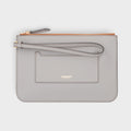 Pochette Peyton Wristlet Clutch Bag Cloud Grey