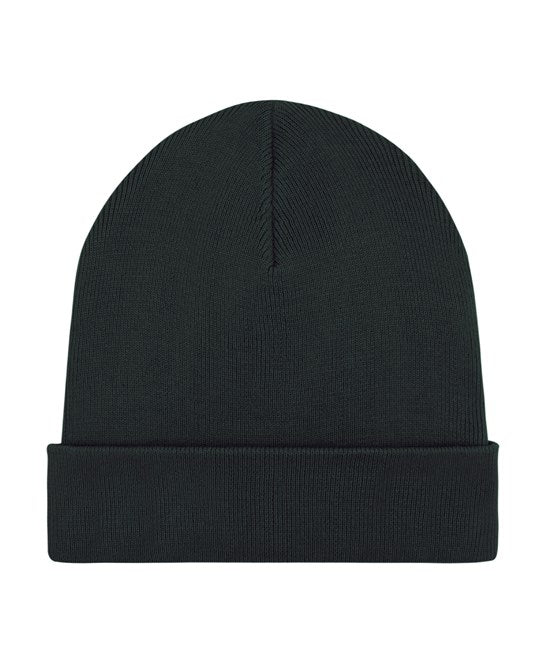 Rib Beanie: Organic and Recycled