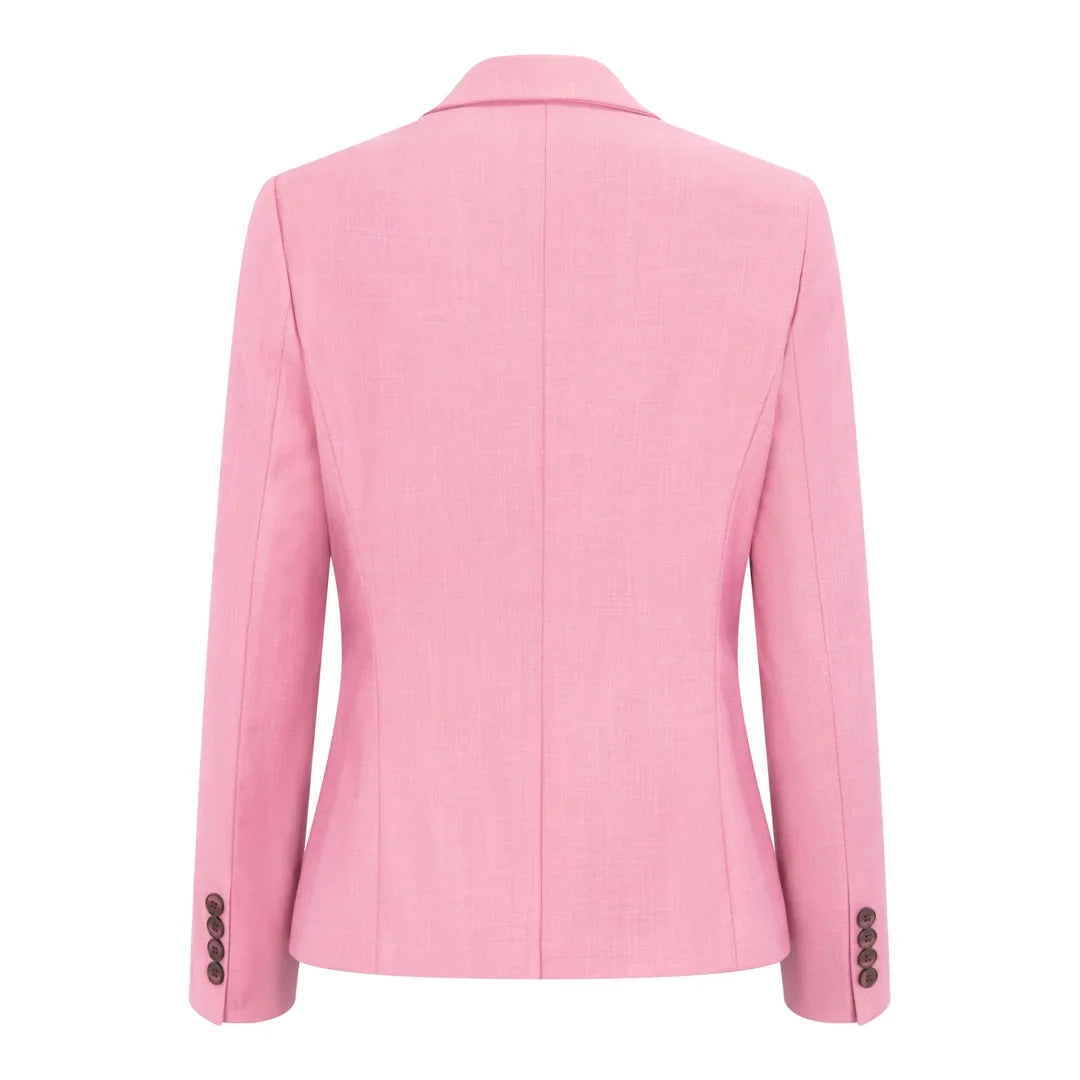 TP-16 - Women's 3 Piece Plain Pink Suit