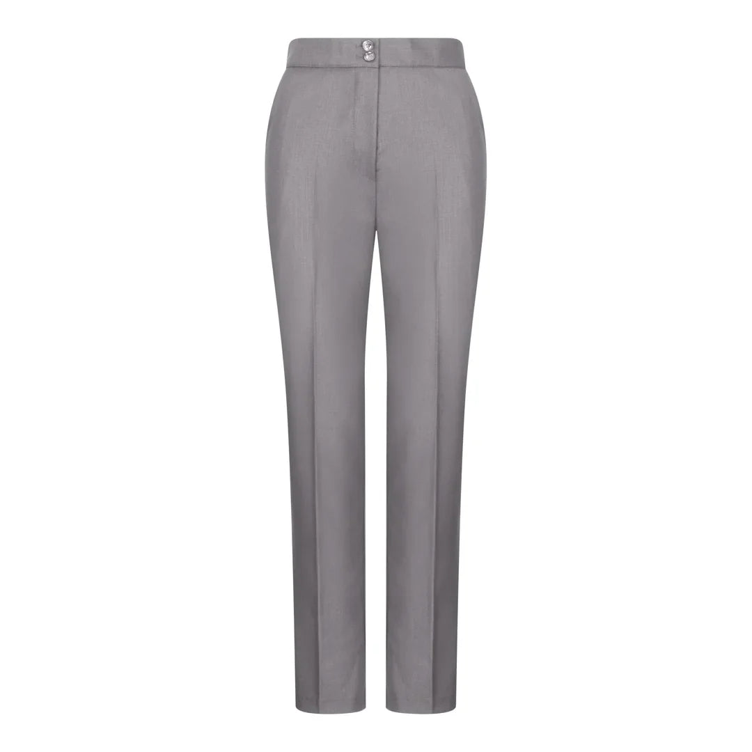 TPW-15 - Women's 3 Piece Plain Grey Suit