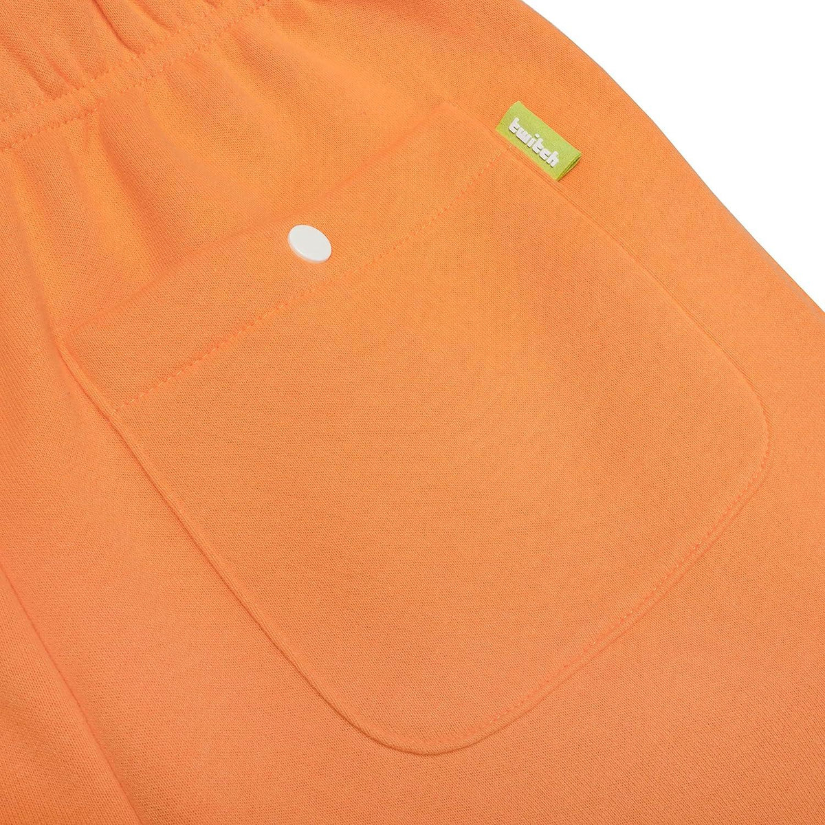 Twitch Joggers Orange XS Fleece Jogging Bottoms Unisex Sweatpants Official