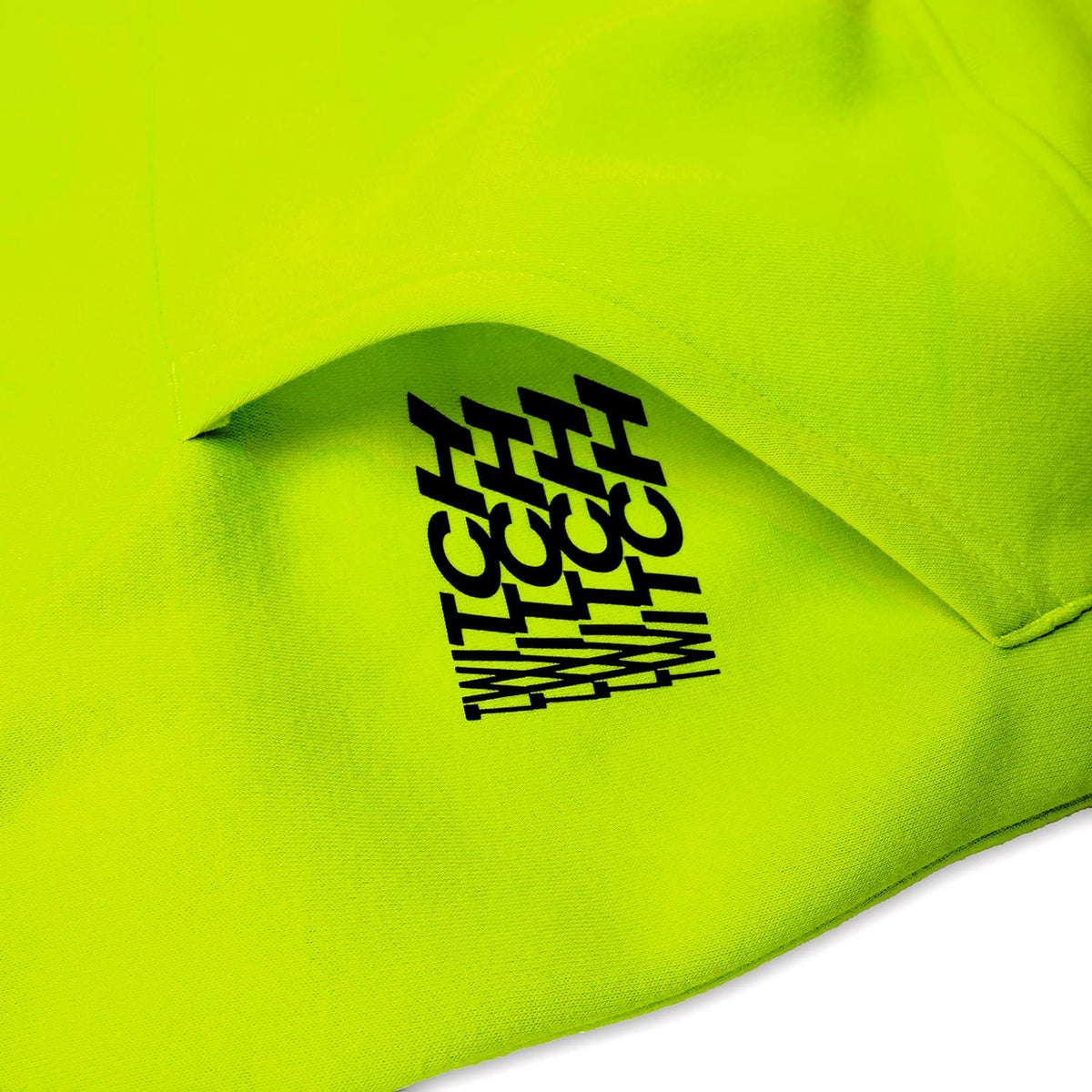Twitch Hoodie Sweatshirt Green hooded with Print on Both Sides