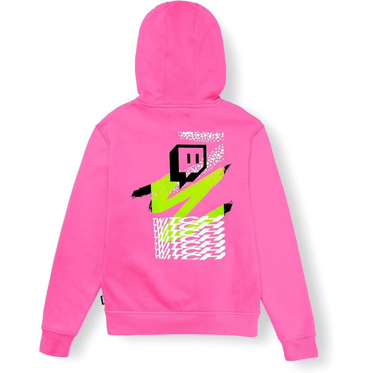 Twitch Hoodie Pink XL Unisex Pullover Hooded Sweatshirt Gamer Merch Official