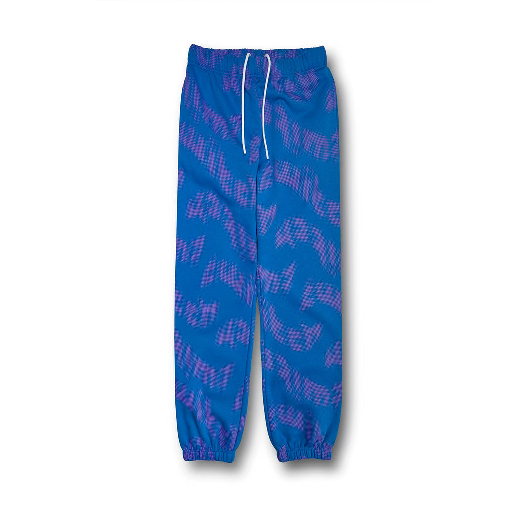 Jogger Sweatpants Unisex Blue Lightweight Cotton Blend Tracksuit Bottoms Twitch