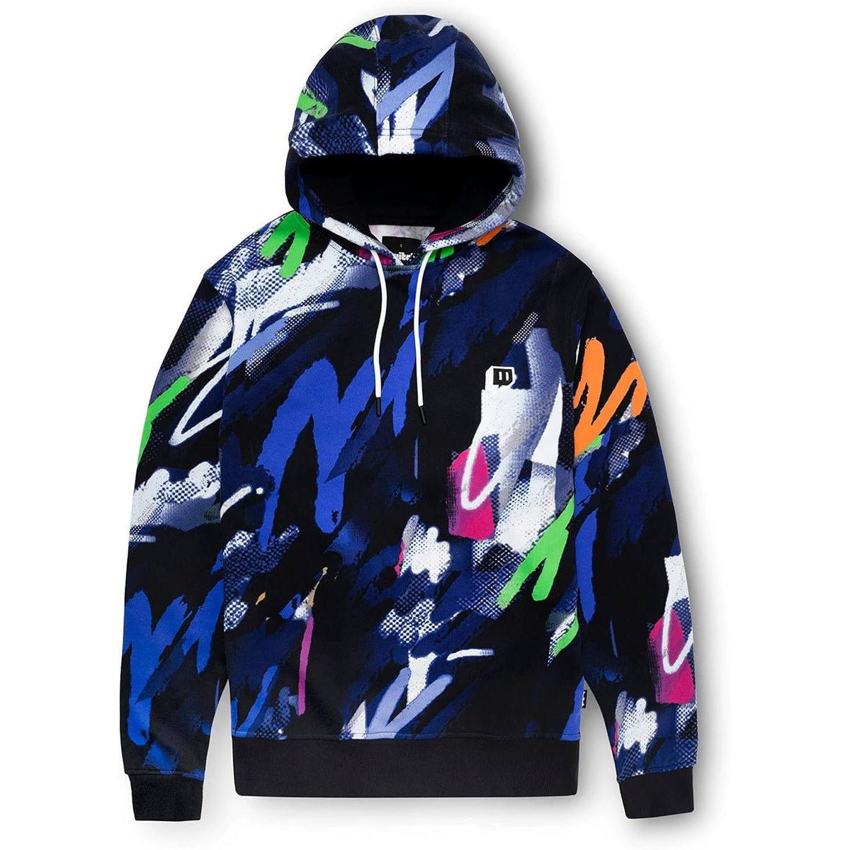 Hoodie Sweatshirt Multicolour Printed Size L 80% Cotton Unisex Twitch