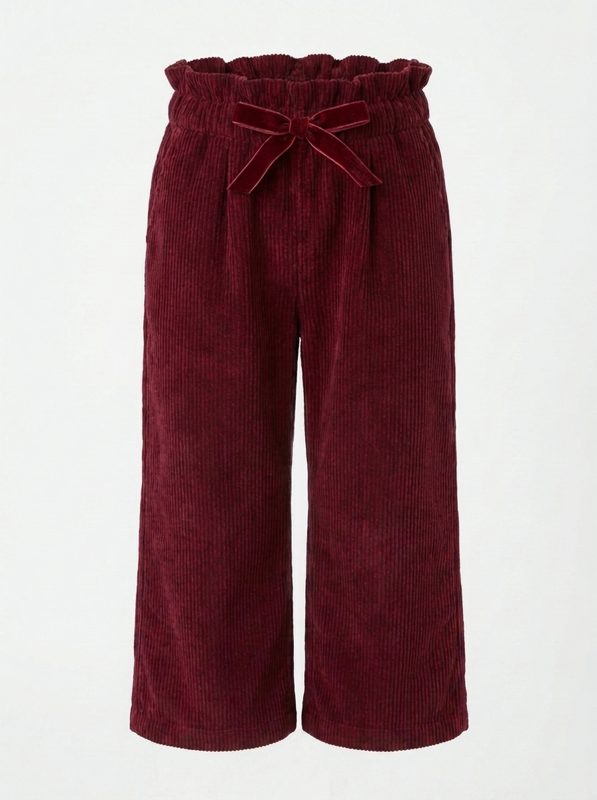 Robin Needlecord Trousers — Burgundy | PREORDER