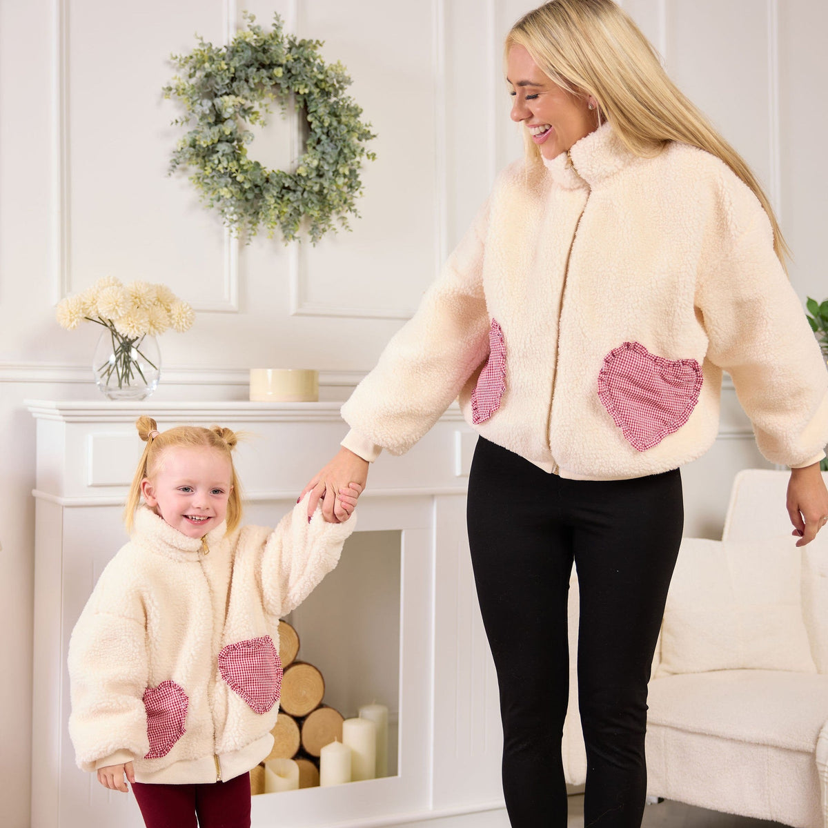 The Vintage Gingham Mummy Fleece